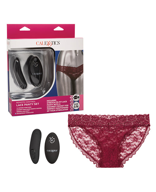 Remote Control Lace Panty Set