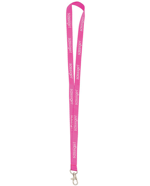 Night To Remember Sassi Lanyard By Sassigirl - Pink