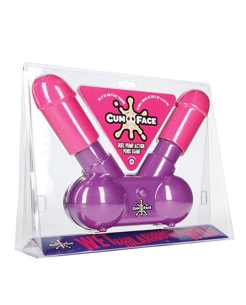 Shots Cum Face Dual Pump Action Penis Game